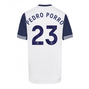 Tottenham Hotspur Pedro Porro #23 Hjemmebanetrøje 2024-25 Kort ærmer